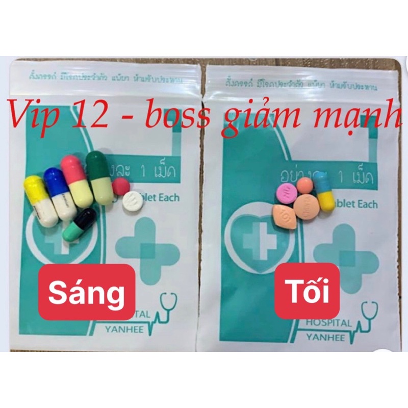 GIẢM CÂN YANHEE (12 VIÊN/NGÀY) - BOSS GIẢM MẠNH