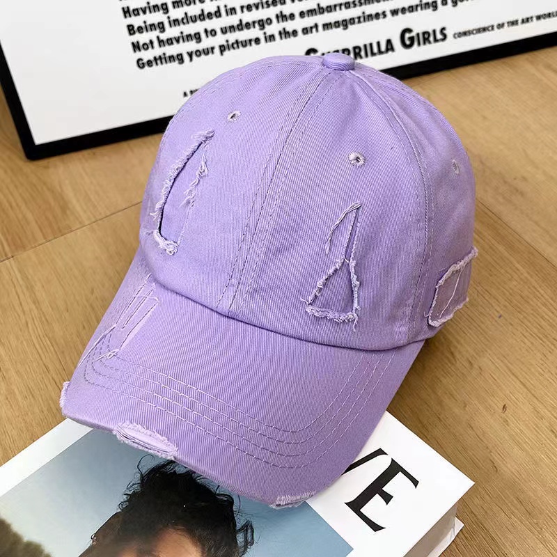 Mũ Lưỡi Trai Dệt Kim Thời Trang Cho Cặp Đôi