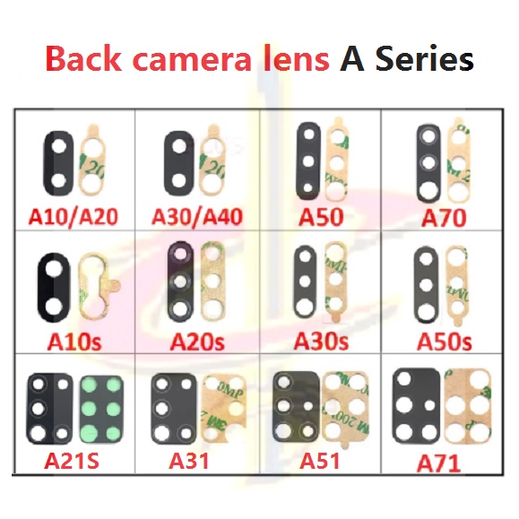 Ốp Điện Thoại Kiểu Camera Cho Samsung Galaxy A10 A20 A30 A40 A50 A60 A70 A80 A90 A02S A70s A50s A30s A20S A10S A750 A920