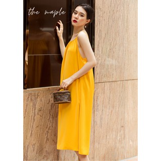 Đầm Maxi Hai dây The Maple Freesize