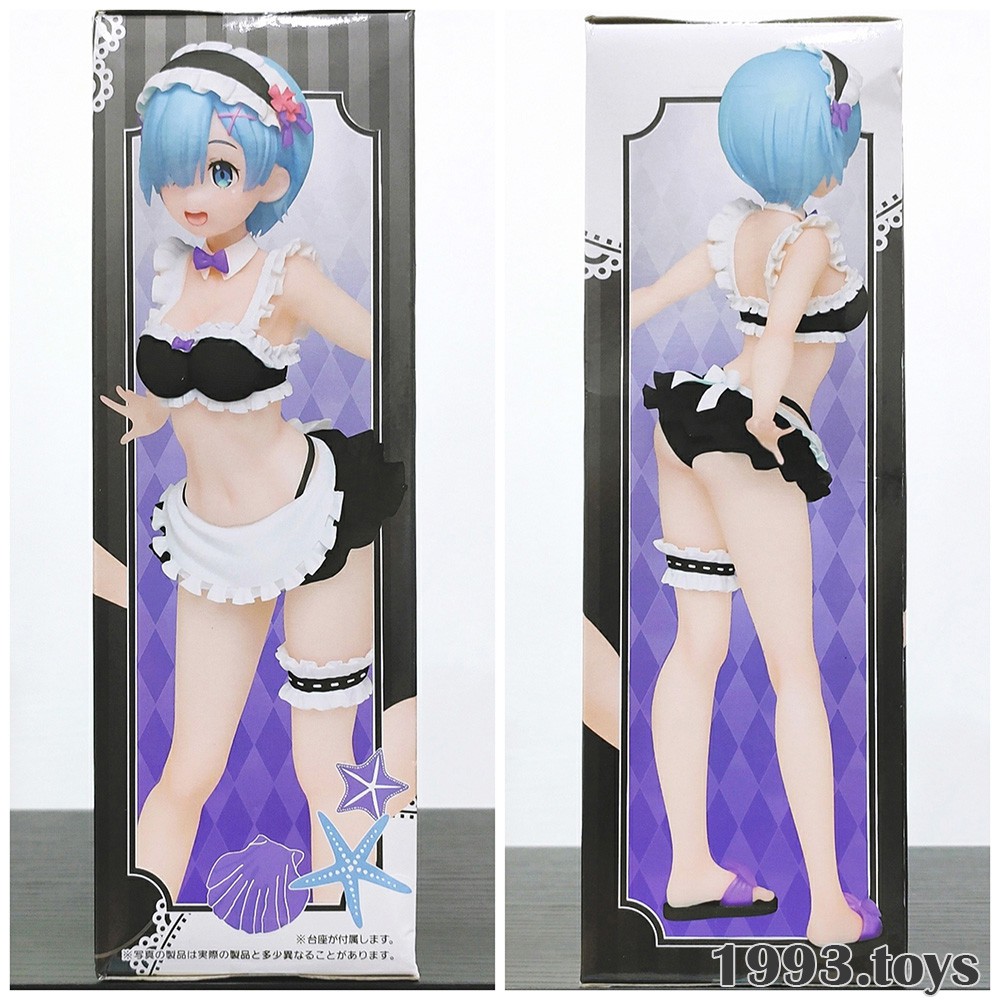 Mô hình chính hãng Taito Figure Re: Zero Starting Life in Another World - Precious Figure - Rem (Black Swimwear Renewal)