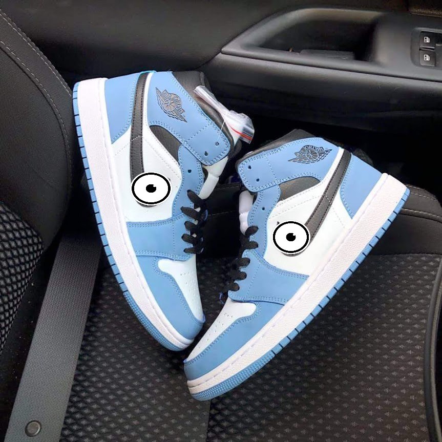 Giày Sneaker Hyper Royal Cao Cổ - Giày Thể Thao Nam Nữ JD hyper royal xanh nỉ xanh dương cao cổ mới Full boxbill | BigBuy360 - bigbuy360.vn