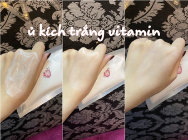 mask ủ kích trắng face Spa