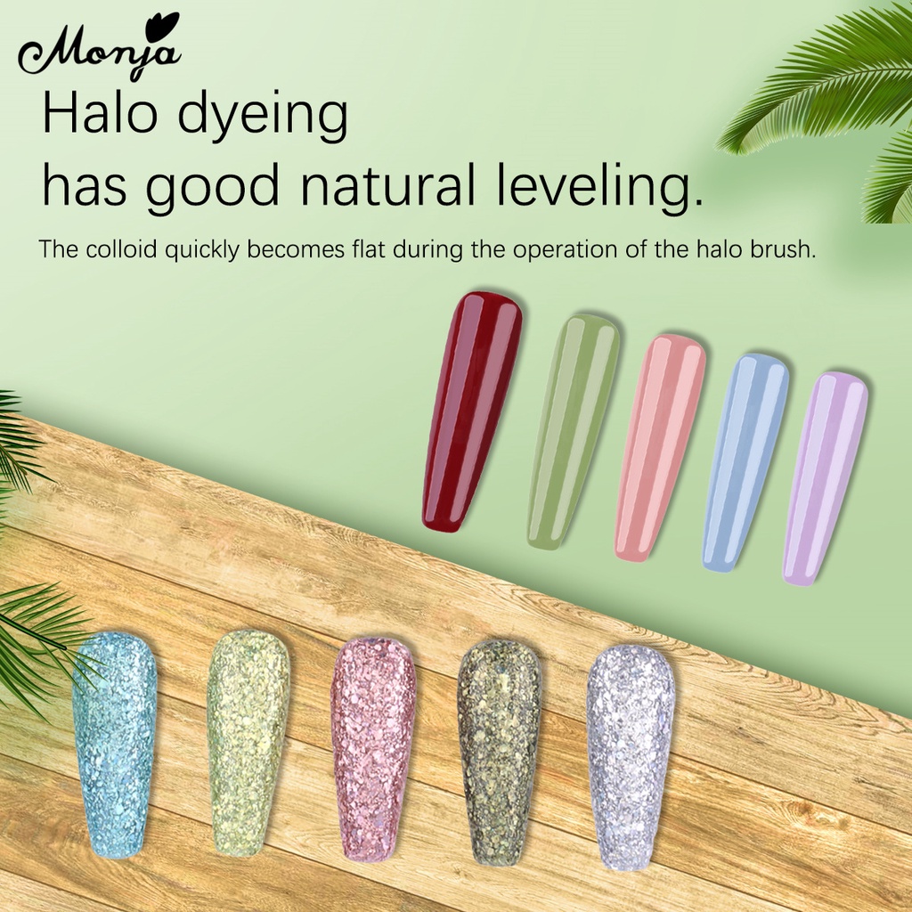 [Hàng mới về] Gel sơn móng tay phối kim tuyến chiếu tia UV
