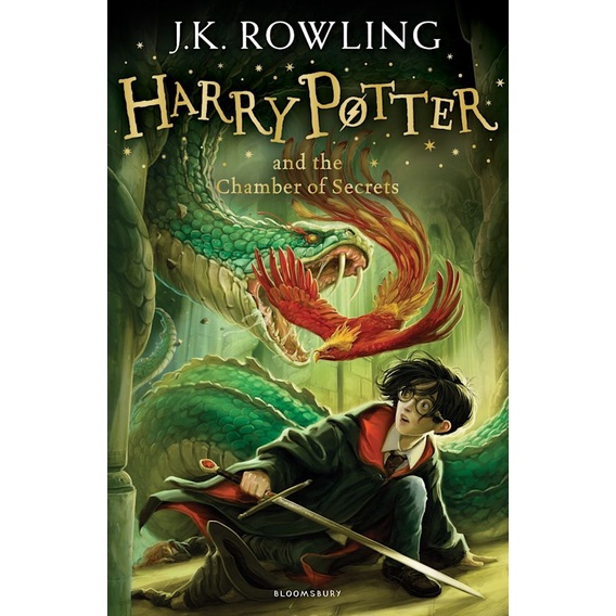 Tiểu thuyết tiếng Anh cho tuổi 11-14 Harry Potter and the Chamber of Secrets, Children's Paperback (Jonny Duddle Cover)