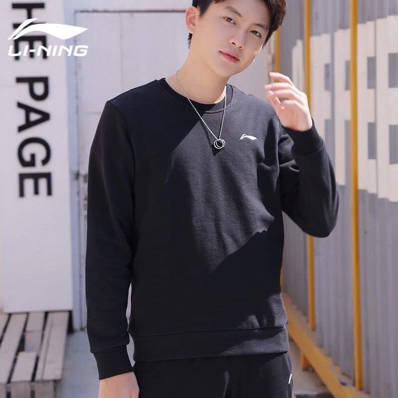 Áo nỉ nam lining cao cấp thể thao nam mùa đông