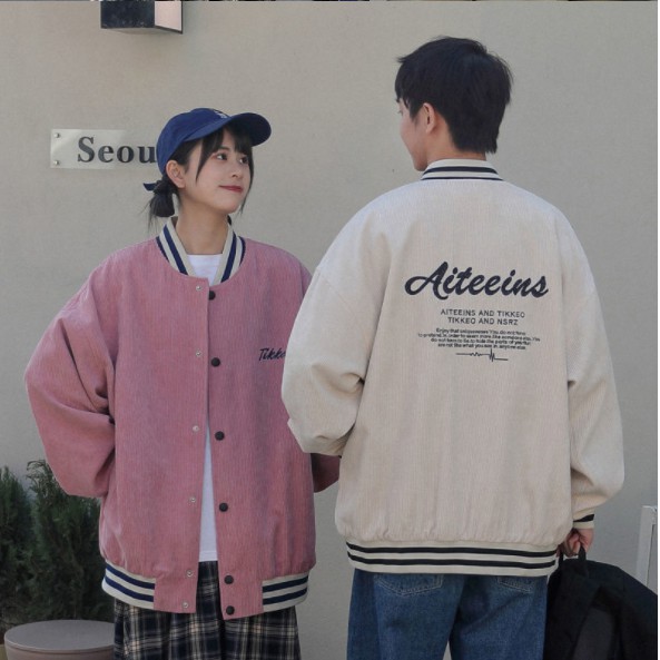 [Mã HunieHanh giảm 10% tối đa 30K đơn 99K] Áo bomber vải nhung siêu hot Aiteeins and Tikkeo | BigBuy360 - bigbuy360.vn