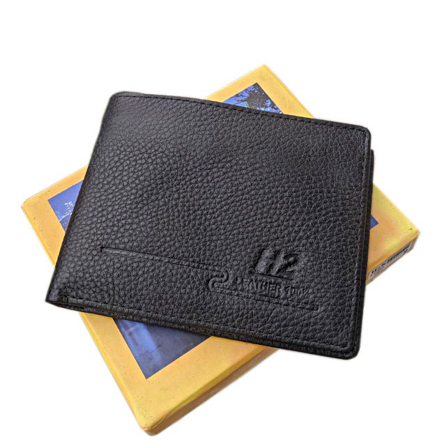 Ví Nam H2, Bóp Da Nam Da bò thật 100% - Bền bỉ lịch sự, bảo hành 24 tháng về Da