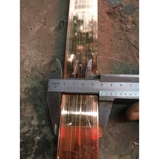 Đồng Đỏ Thanh Bản 40mm*10mm Dài 1m Bán Buôn