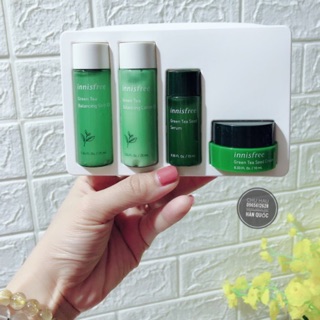 [Set mini] Bộ dưỡng da Innisfree Green Tea Balancing Special Kit Ex