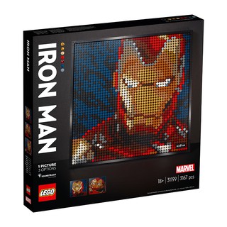 Tranh Lắp Ráp LEGO Marvel Studios Iron Man