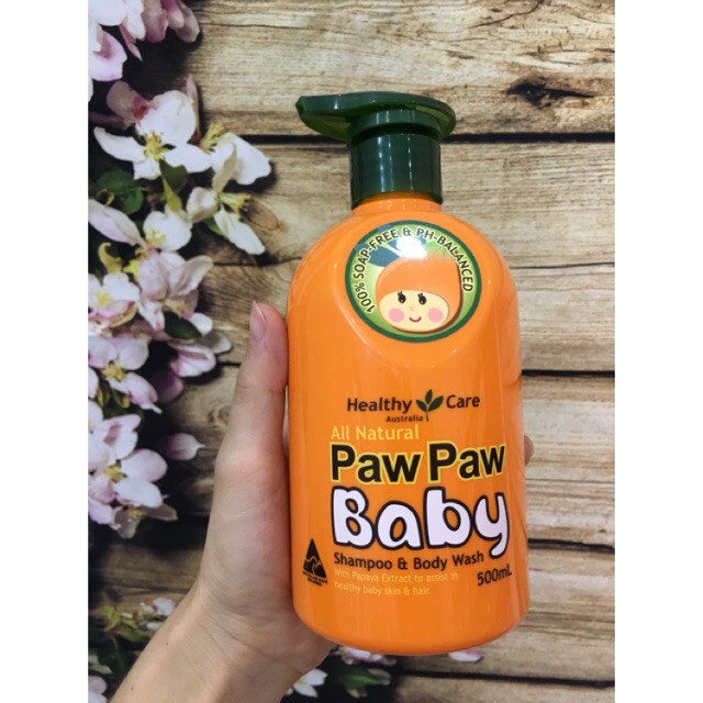 [ SẢN PHẨM TỐT ] Sữa tắm gội Paw Paw Baby Healthy Care Úc dành cho bé [ CAM KẾT BÁN HÀNG CHẤT LƯỢNG ]