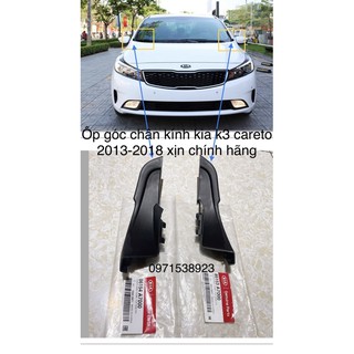 ốp nhựa chân kính chắn gió trái & phải kia K3 CARETO xịn chính hãng 86154A7000 86153A7000
