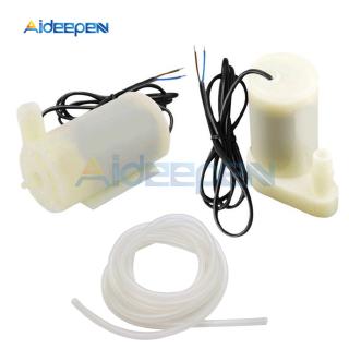 Động cơ bơm nước không chổi than 100L/ giờ DC 3V 5V ống dẫn 1m không tiếng ồn