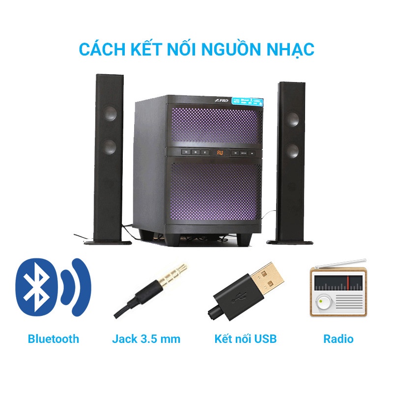 Loa Soundbar cao cấp Fenda T-220X (cổng Quang /USB/thẻ nhớ/Bluetooth/điều khiển)_ Hàng chính hãng bảo hành 12 tháng