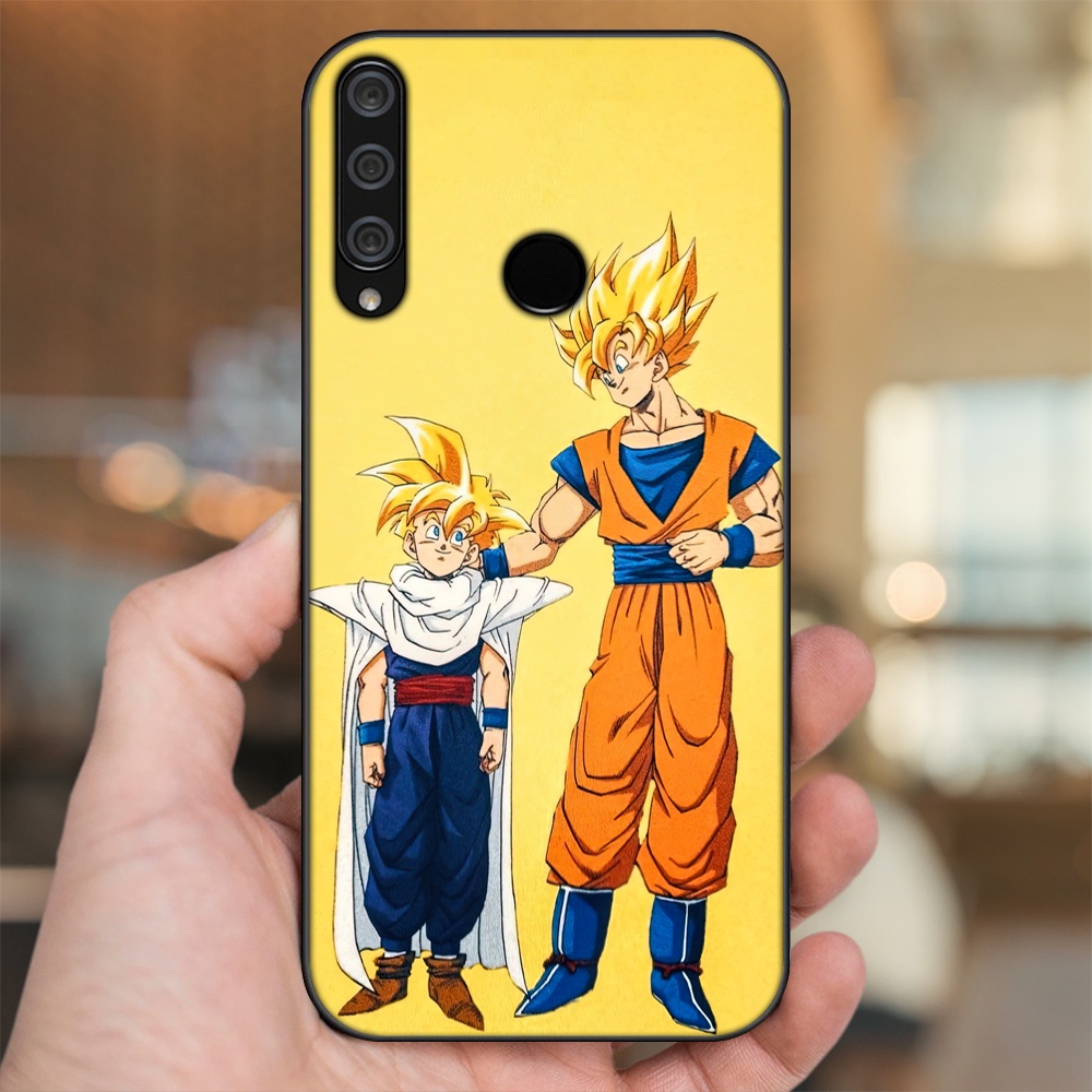 Ốp lưng Huawei Y6P viền đen in hình Gohan Dragon Ball