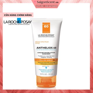 [SaigonScent] Kem chống nắng La Roche-Posay Anthelios Cooling Water Sunscreen Lotion SPF 60 ( Face & Body - 150mL )