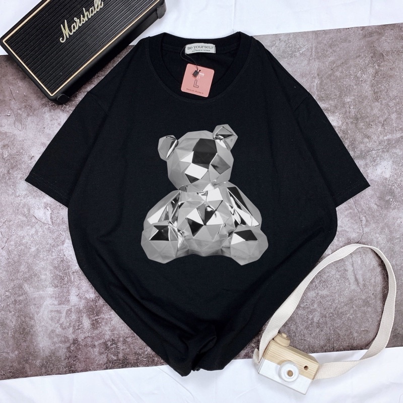 Áo thun Gấu 3D Teddy Unisex