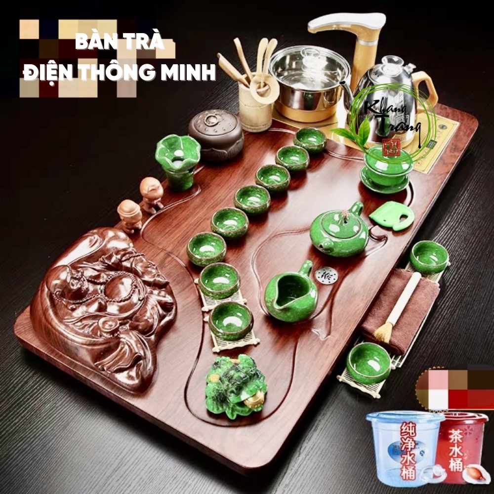 Bàn Trà Điện thông minh ⚡ SIÊU ƯU ĐÃI ⚡ Bộ điều chỉnh nhiệt độ an toàn, Kiểu dáng thanh mảnh hiện đại