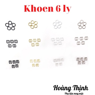 Khoen sắt tăng đưa dây áo ngực -6 ly - bọc 100c