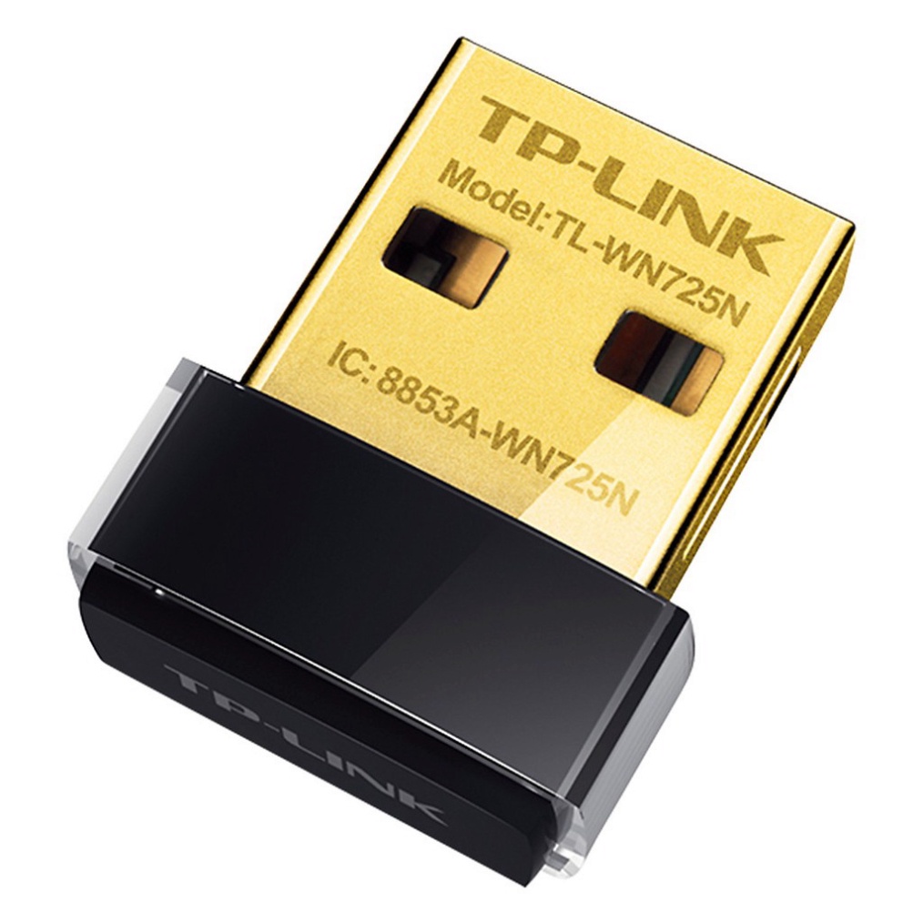 Bộ Thu Wifi Cho Máy Tính Laptop Tplink TL-WN725N Chuẩn N 150Mbps Thiết Kế Nhỏ Gọn Tiện Dụng Cho Người Dùng