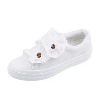 [ORDER] Giày ullzang quả dâu viền bèo