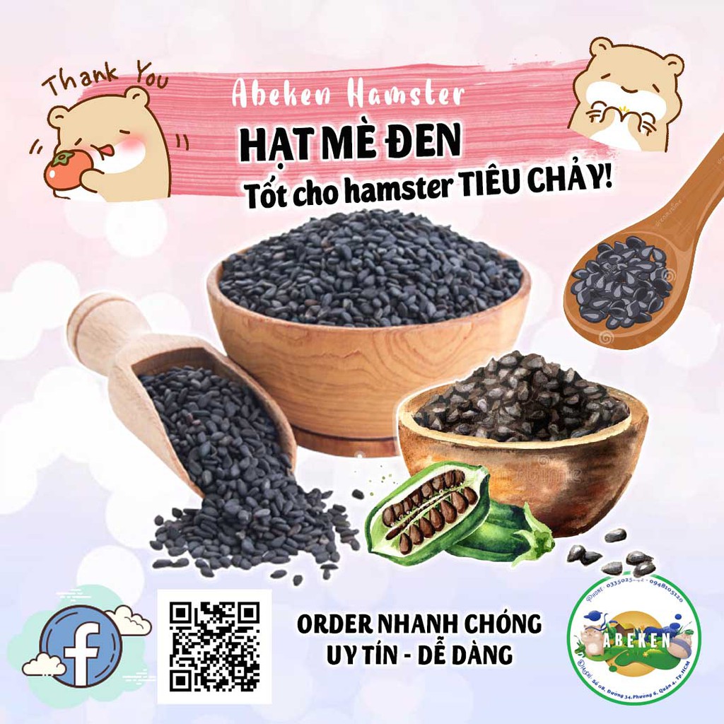 Mè đen cho hamster