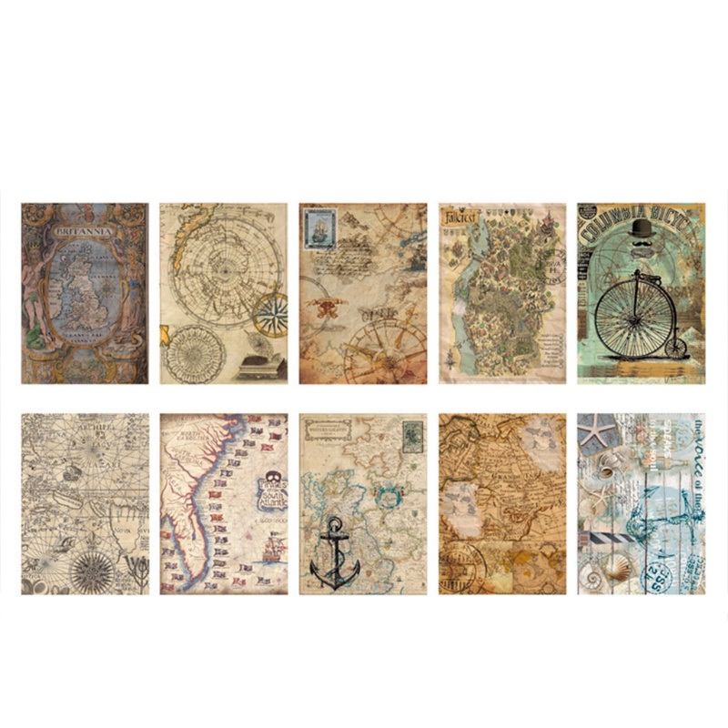 Sổ Tay Giấy Kraft Phong Cách Vintage