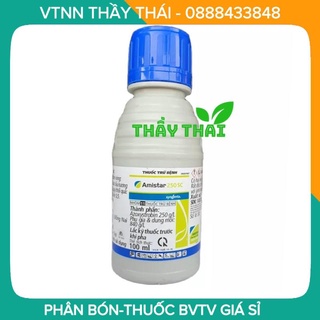 [FREESHIP-CHÍNH HÃNG] Amistar 250SC Syngenta đặc trị thán thư xoài, thuốc trừ nấm bệnh cây trồng amistar 100ml