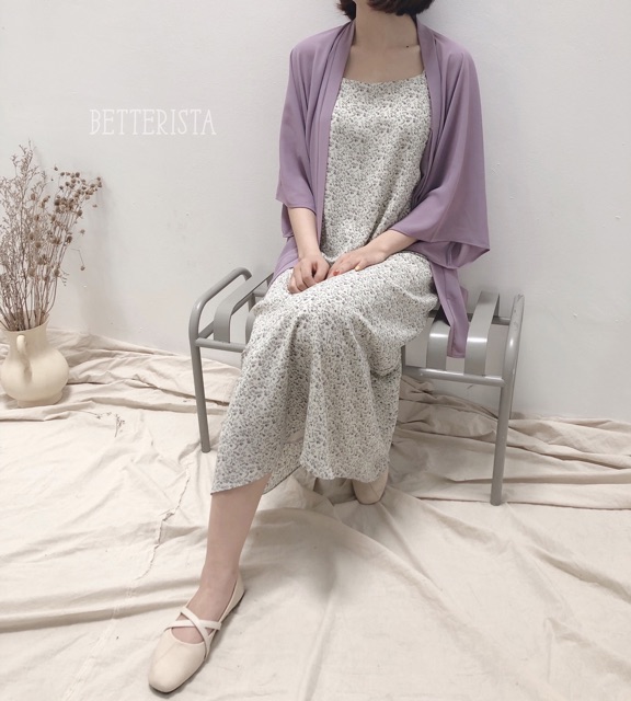 [Mã FAGREEN245 giảm 10% tối đa 30K đơn 99K] Long Cami dress - Váy 2 dây | BigBuy360 - bigbuy360.vn