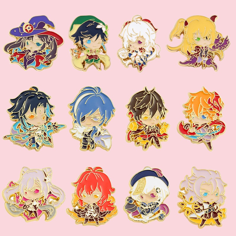 Ghim Cài Áo Hình Cầu Thủ Hoạt Hình Dễ Thương