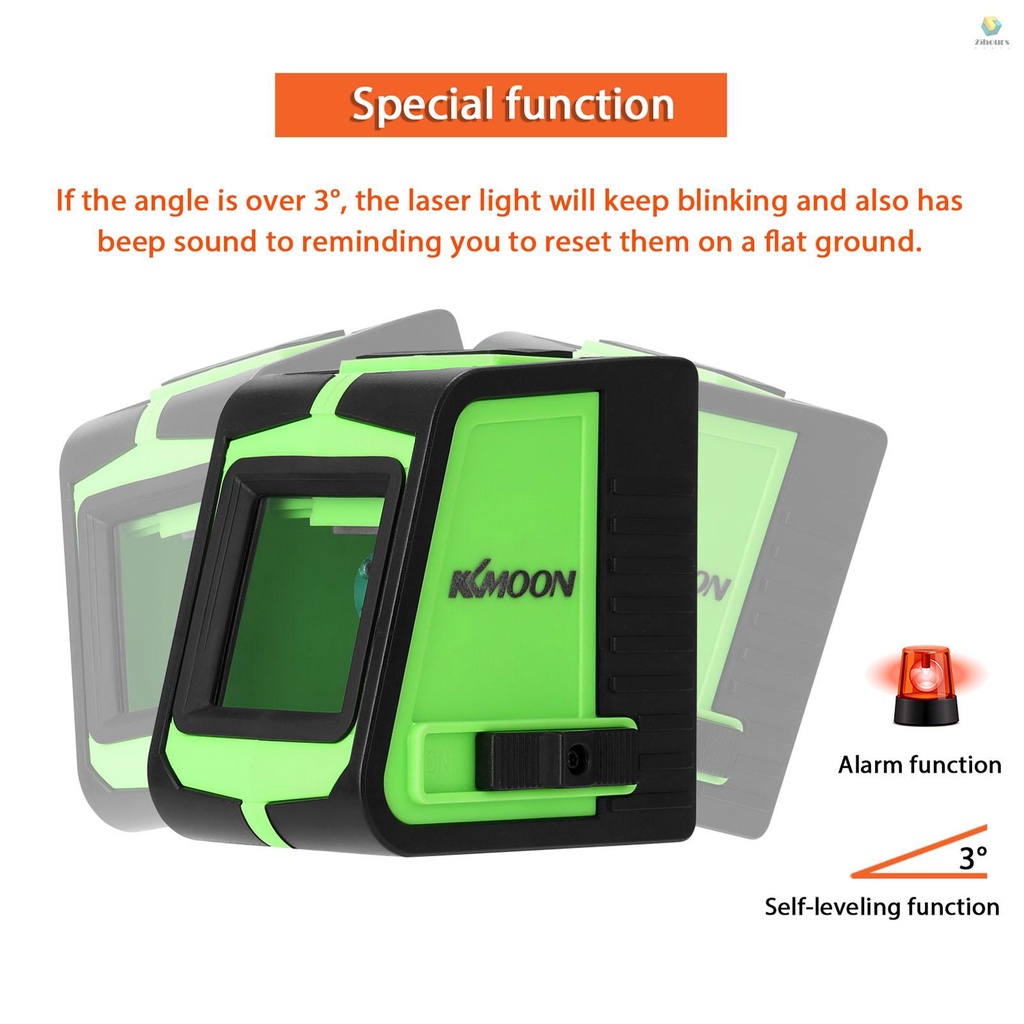 Dụng Cụ Cân Bằng Laser 2 Đường Đa Chức Năng Với Chức Năng Báo Động Âm Thanh