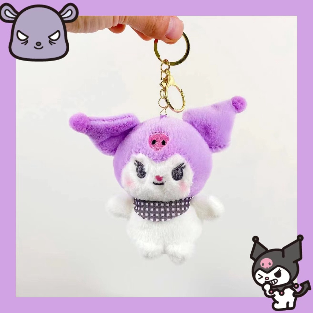 SANRIO Móc Khóa Hình Búp Bê Hoạt Hình Melody Kuromi NS3