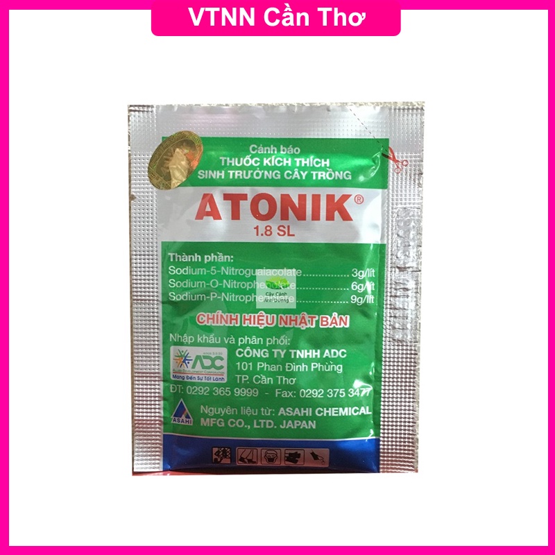 ATONIK 1.8 SL k.í.ch th.í.ch nẩy mầm hạt giống, k.í.ch th.íc.h sinh trưởng cây trồng