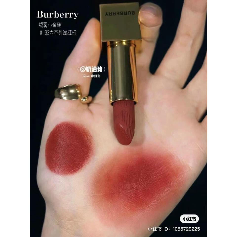 Son Burberry Kisses Matte 93 Russet đỏ đất mới nhất 2022