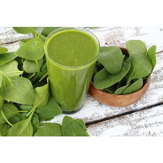 Bột Cải Bó Xôi  nguyên chất sấy lạnh thơm ngon, hàm lượng dinh dưỡng cao