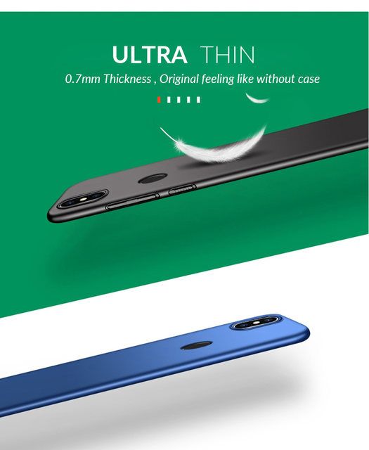 Ốp Xiaomi A2 Mi 6x nhám nhung nhựa mỏng 1