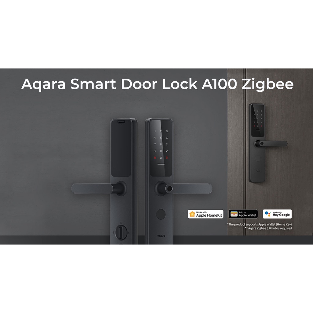 Khóa Cửa Thông Minh Xiaomi Lockin Smart Lock X1/Aqara A100 Zigbee-Bản Quốc Tế-mở khóa 9 cách, hỗ trợ Homekit(Lắp Hà Nội)