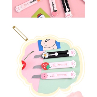 Dao dọc giấy, dao rạch giấy hình chân gấu dễ thương kèm icon 🍓