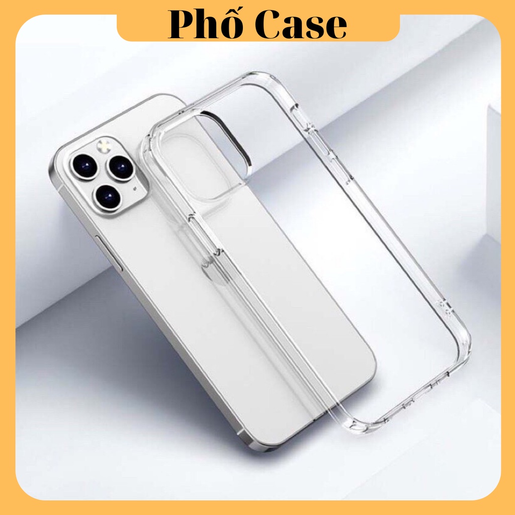 Ốp lưng trong suốt silicon dẻo iphone loại A+