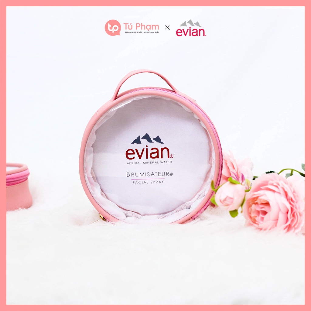 [Hàng Tặng Không Bán] Túi Đựng Mỹ Phẩm Evian