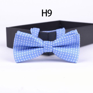 Cà vạt nơ chấm bi bằng chất liệu lụa thời trang cho trẻ