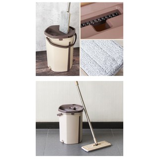 Bộ cây lau nhà Lock&Lock Squeeze Flat Mop - ETM470