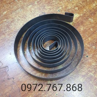 Lò xo cuộn bản rộng 20mm, lò xo khoan bàn