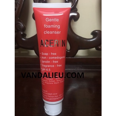 SỮA RỬA MẶT. ACERIN GENTLE FOAMING CLEANSER 155ML