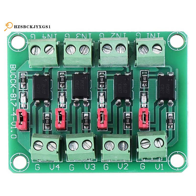 CHANNEL Bảng Mạch Điều Khiển Điện Áp 4 Kênh 817