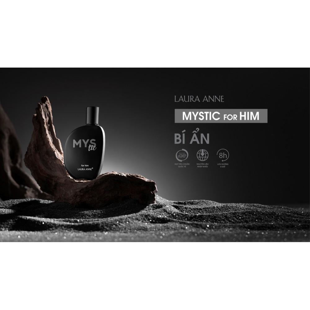 Nước hoa nam LAURA ANNE Mystic For Him chính hãng 50ml | BigBuy360 - bigbuy360.vn