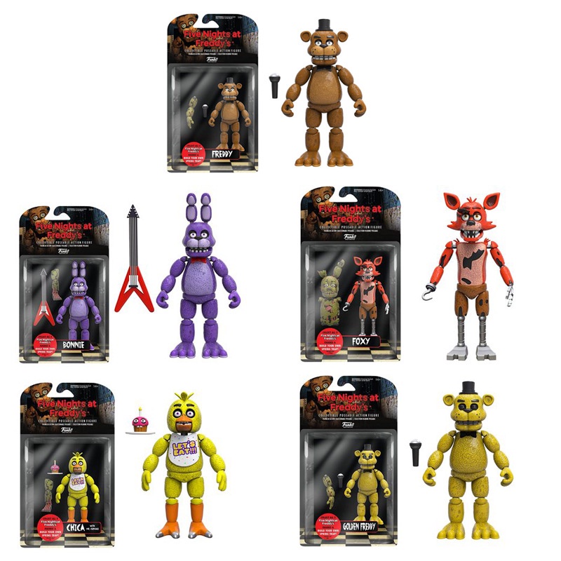 Mô Hình Nhân Vật Bonnie Foxy Mini 2022