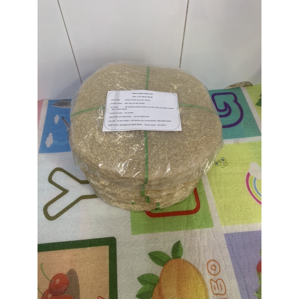 BÁNH TRÁNG GẠO MÈ TRẮNG DÙNG ĐỂ NƯỚNG