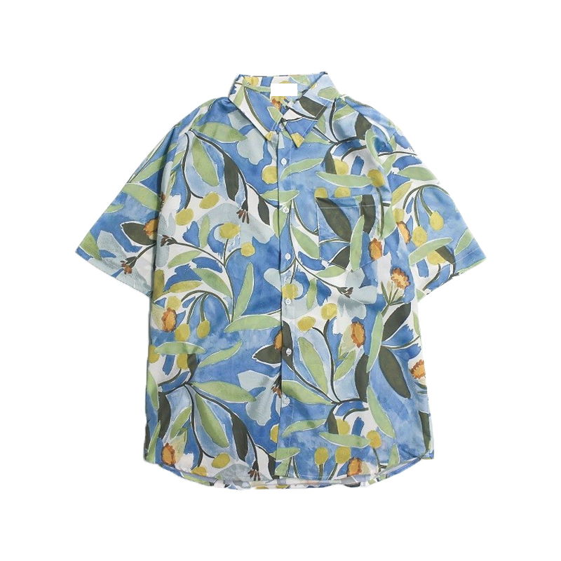 Áo Sơ Mi Ngắn Tay In Họa Tiết Phong Cách Hàn Quốc Dành Cho Cả Nam Và Nữ | BigBuy360 - bigbuy360.vn